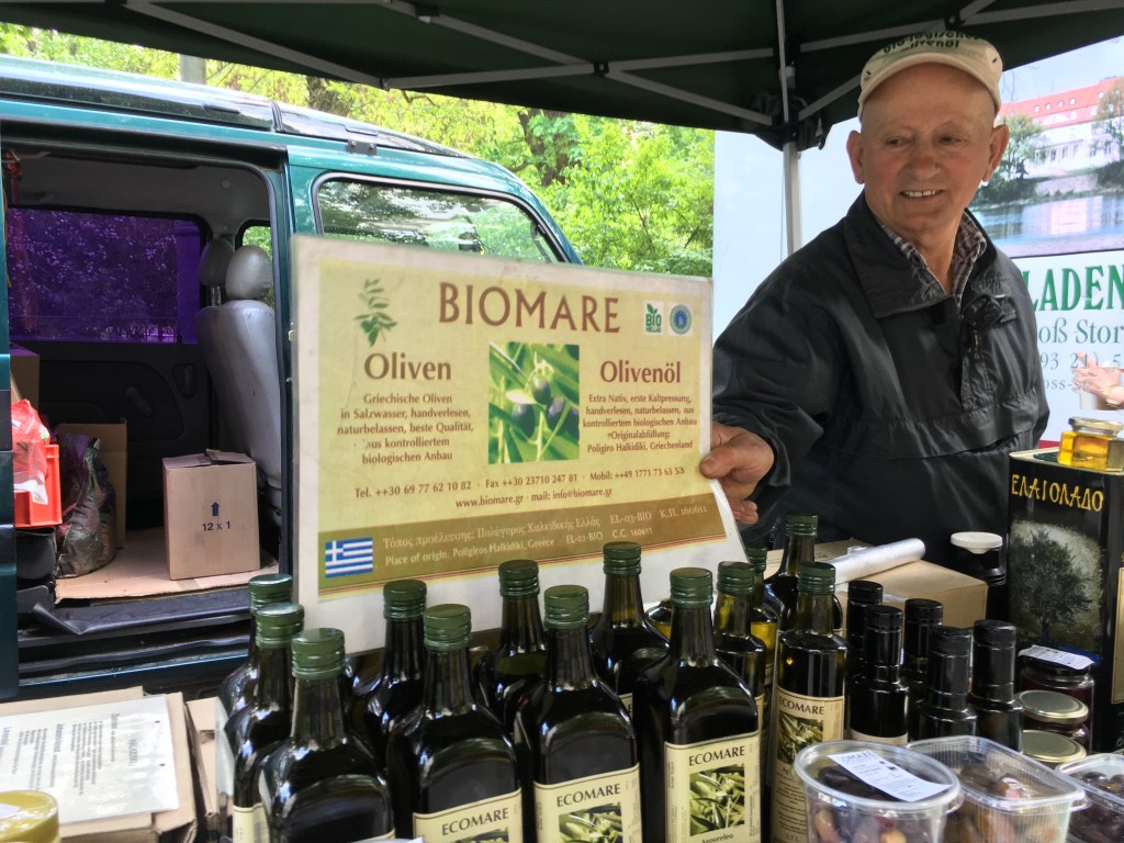 Alles BIO, der Ökomarkt am Berliner&nbsp;Kollwitzplatz