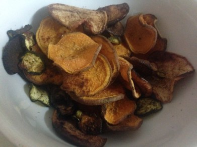 Schlemmen&amp;Snack_Süßkartoffel- und Zucchinichips