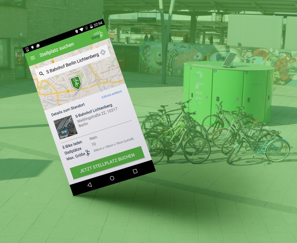 It’s your bike. Protect it. – smarte Fahrradboxen von velo easy in&nbsp;Berlin