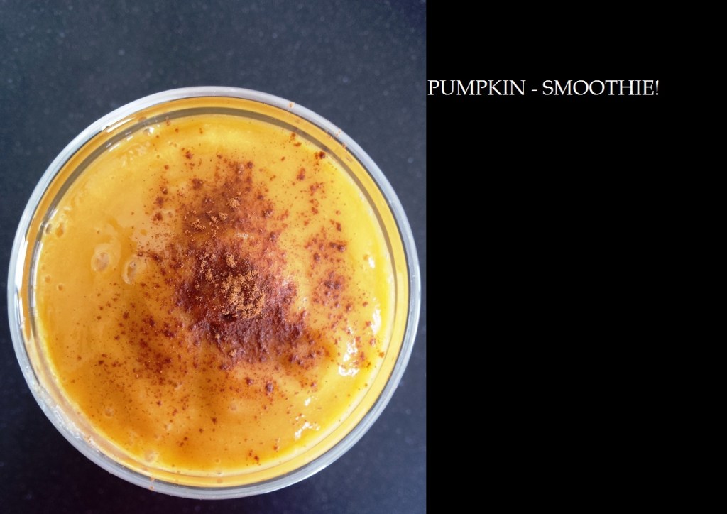 It´s Pumpkin Smoothie&nbsp;Time!