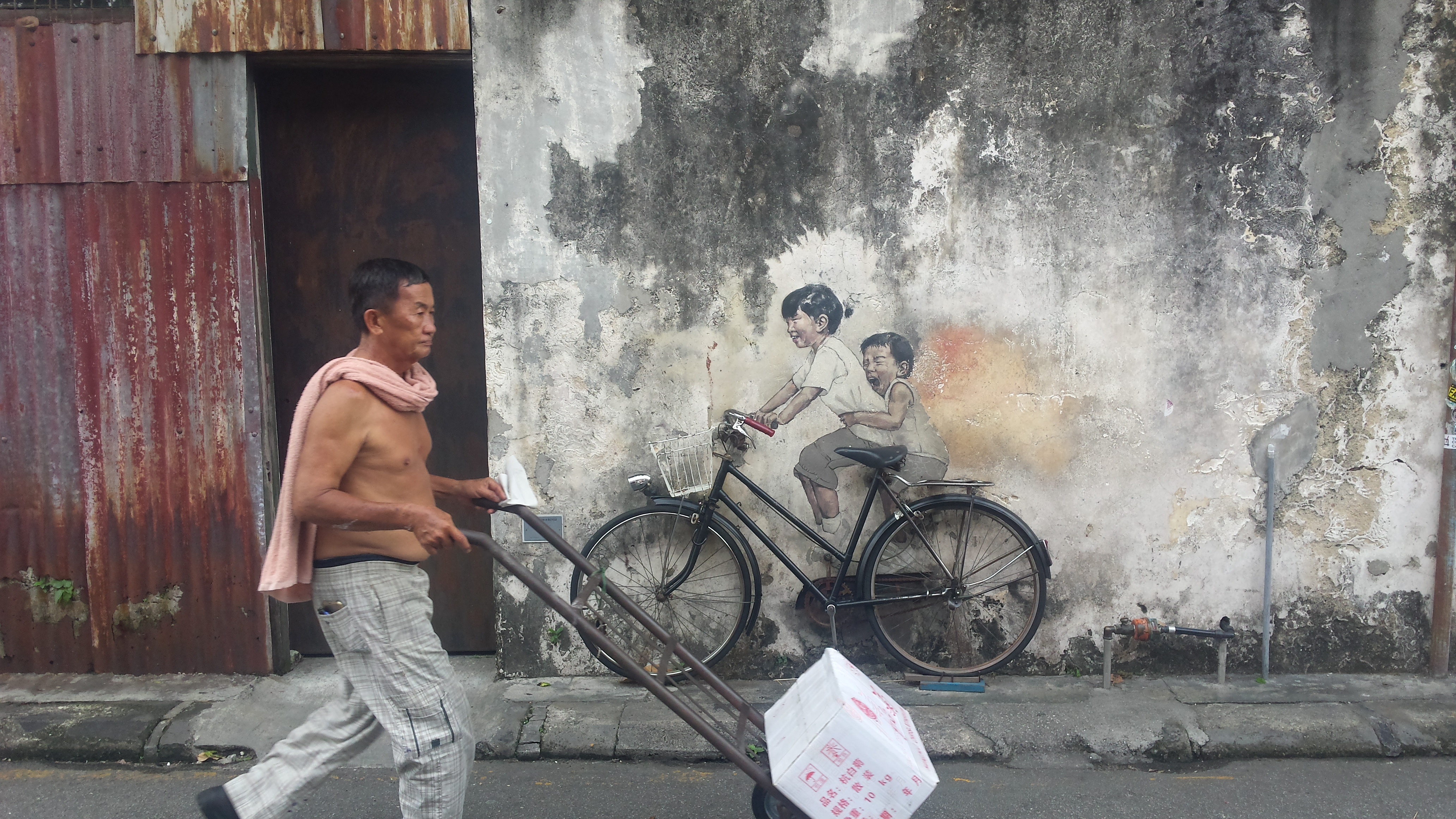 Straßenkunst Ernest Z.