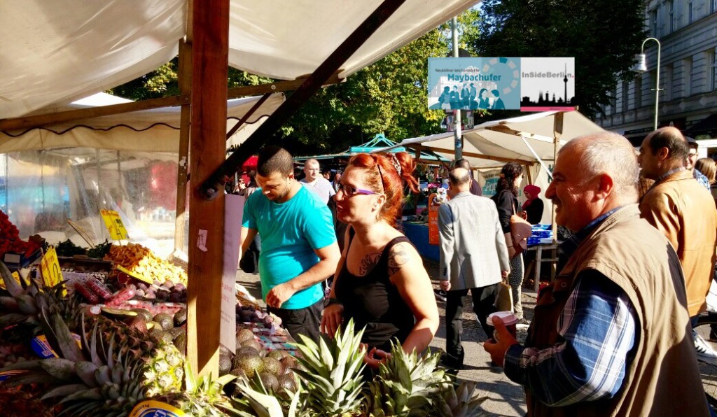 Wochenmarkt am Maybachufer: der Frischemarkt in Berlin/Neukölln&nbsp;!