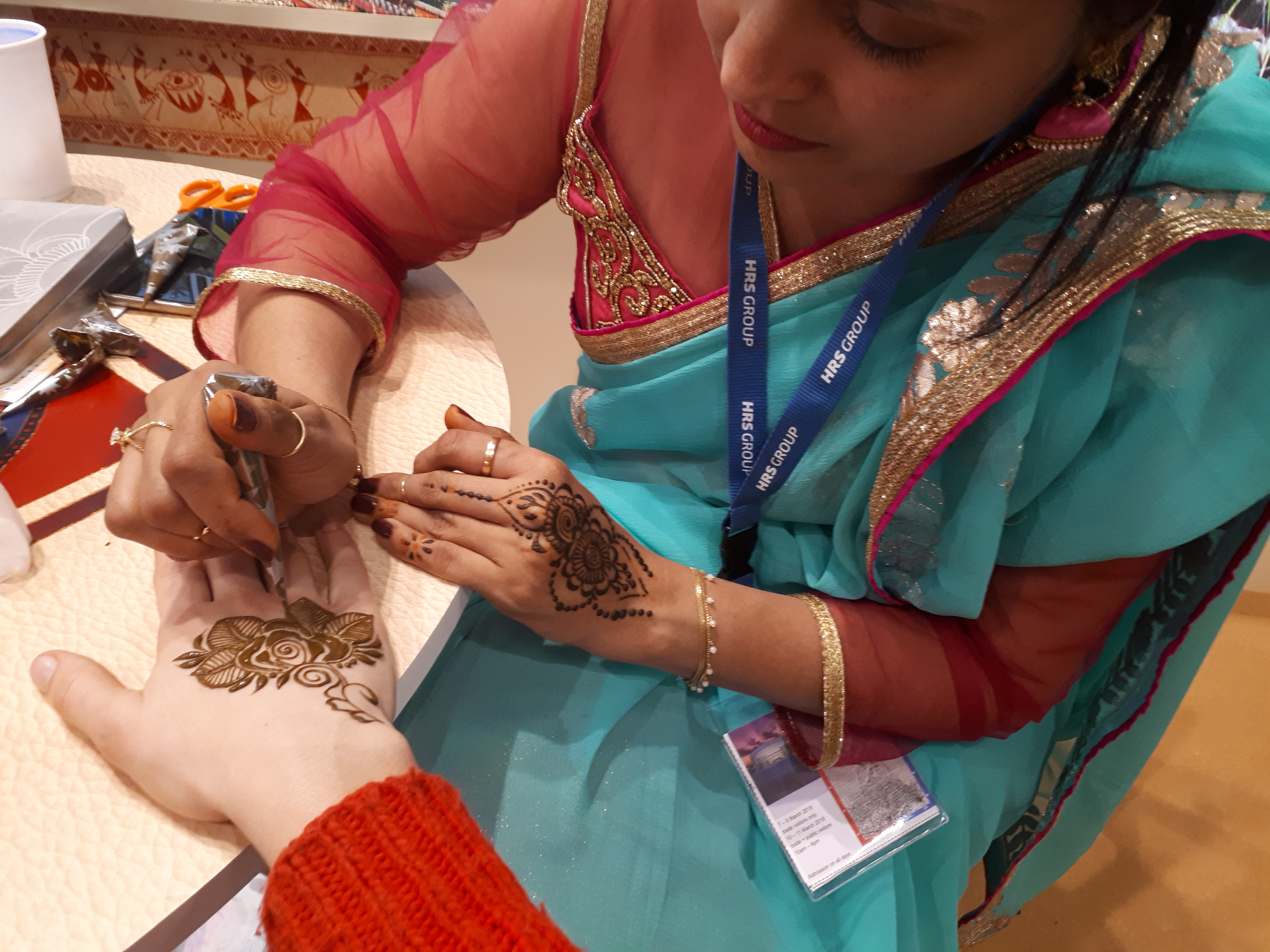 Incredible India ITB Henna