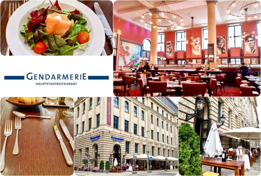 Wo gibt es in Berlin ein gutes Mittagsmenü ? – Heute das Restaurant “Gendarmerie“ in&nbsp;Berlin/Mitte