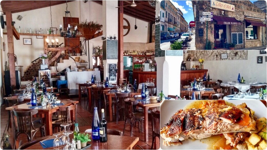 Wo gibt es auf Mallorca ein gutes Mittagsmenü – Ein Geheimtipp für Pollensa: Restaurant “Celler El Moli“ – Urig, authentisch, preiswert und&nbsp;gut