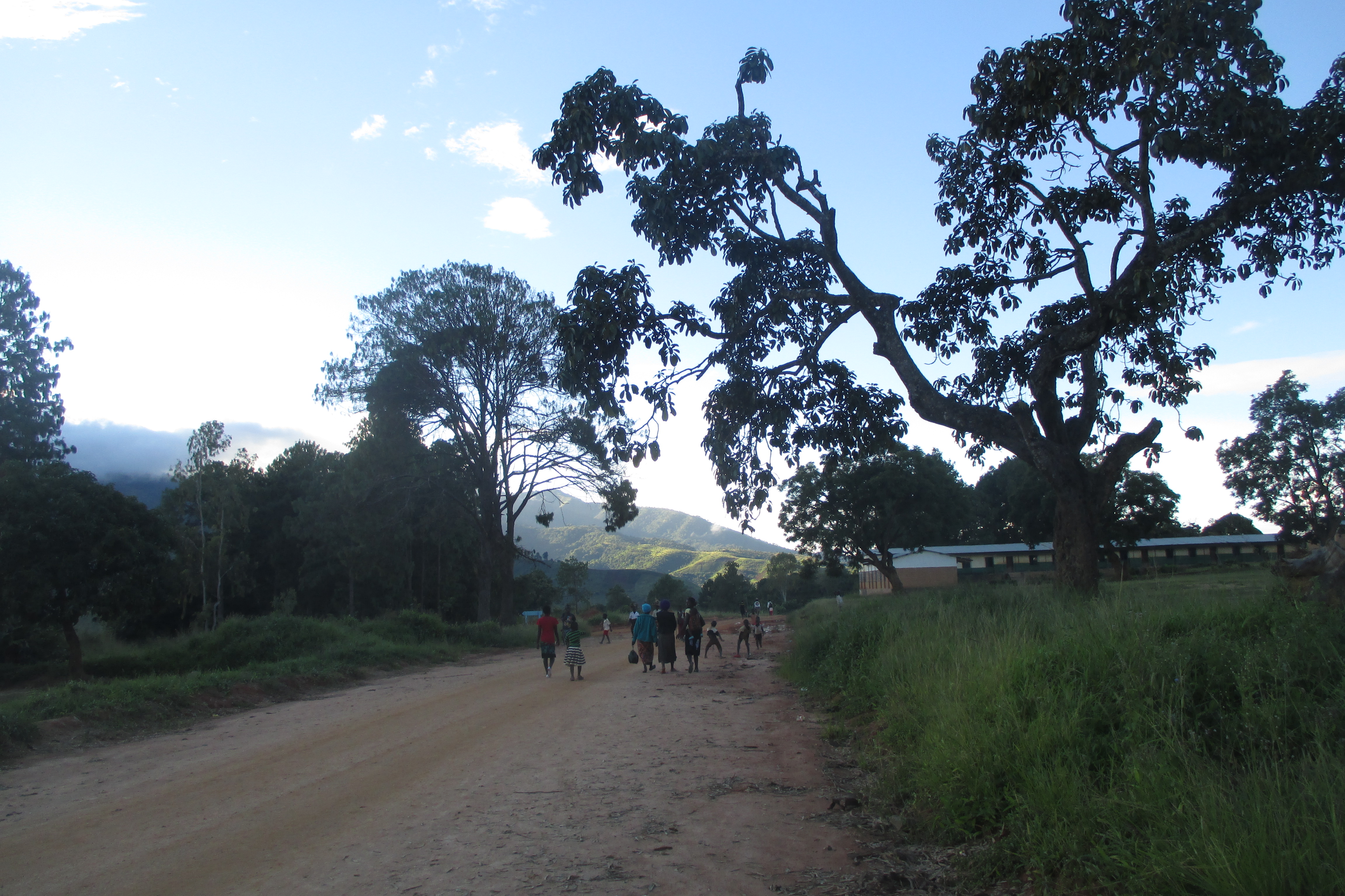 Einbruch der Dunkelheit in Livingstonia
