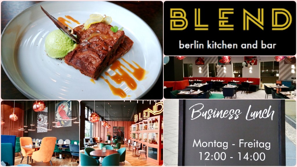Wo gibt es in Berlin ein gutes Mittagsmenü ? – Heute das Restaurant “Blend“ von Steffen Sinzinger / Hotel Pullmann Berlin&nbsp;Schweizerhof