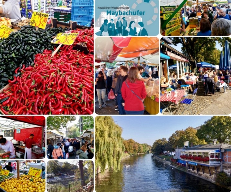 Der Frischemarkt am Maybachufer → hier riecht und schmeckt man die&nbsp;Welt!