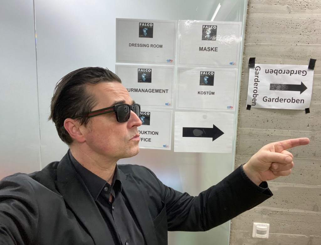 Coffee-Talk? Musicaldarsteller: Alexander Kerbst und&nbsp;Falco