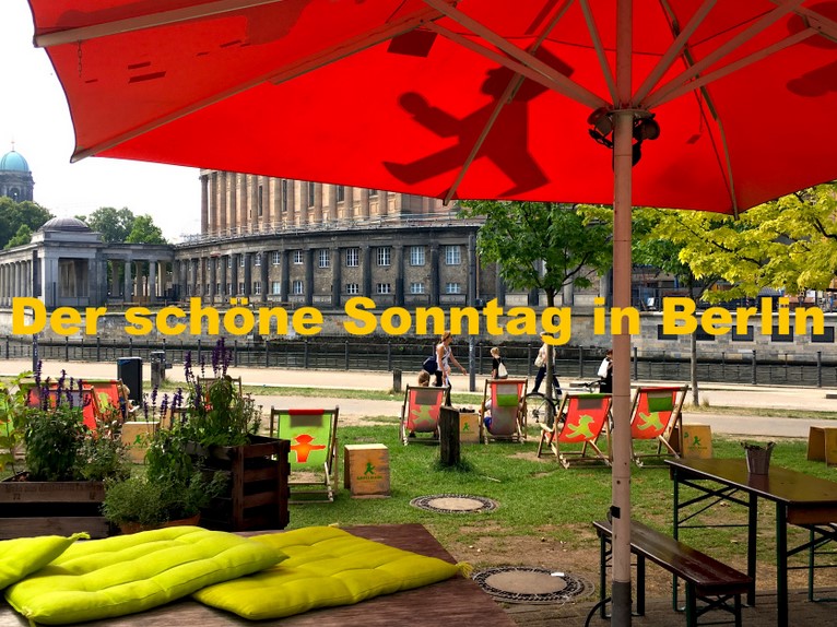 Sommer in Berlin: Relaxen im James-Simon&nbsp;Park