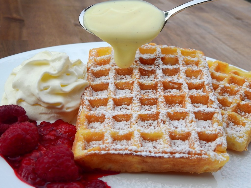 Sonntagstipp: Belgische Waffeln – Außen knusprig, innen butterweich! ♥ #geschmacksexplosion