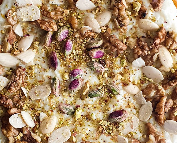 Ihr wollt eine Geschmacksbombe? Dann müsst ihr Mafroukeh probieren! #achtungkalorien